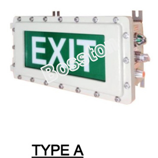 ป้ายไฟทางออก Exit Light LED รุ่น EXIT20102 (Type A) ยี่ห้อ Bosston - คลิกที่นี่เพื่อดูรูปภาพใหญ่