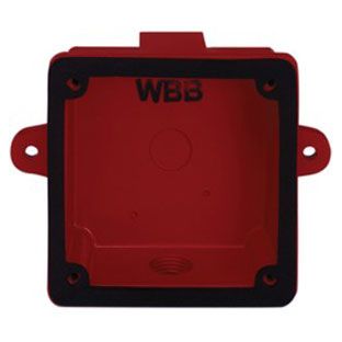 Weatherproof Back Box Model. WBB for use with SSM/SSV bells. - คลิกที่นี่เพื่อดูรูปภาพใหญ่
