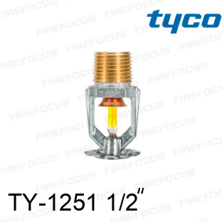สปริงเกอร์แบบเพนเด้นท์สีเหลือง TY-B 175F รุ่น TY-1251 (K2.8) 1/2 นิ้ว ยี่ห้อ TYCO - คลิกที่นี่เพื่อดูรูปภาพใหญ่