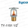 สปริงเกอร์แบบอัพไรท์สีส้ม TY-B 155F รุ่น TY-1151 (K2.8) 1/2 นิ้ว ยี่ห้อ TYCO