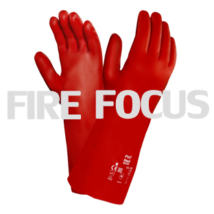 Chemical Protective Gloves Model 15-554, Ansell Brand - คลิกที่นี่เพื่อดูรูปภาพใหญ่