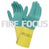 Neoprene blended rubber gloves Model 87-900, Ansell Brand