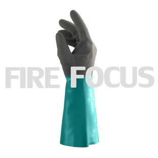 Chemical protection gloves, model Alphatec 58-535, Ansell brand - คลิกที่นี่เพื่อดูรูปภาพใหญ่