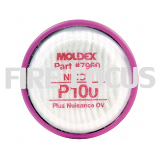 Carbon filter cartridge model P100, Moldex brand - คลิกที่นี่เพื่อดูรูปภาพใหญ่
