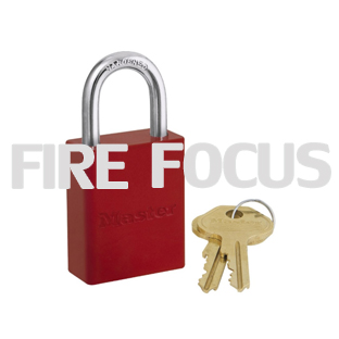 Aluminum Key (Red) Model 32MTL6835 Brand Master Lock - คลิกที่นี่เพื่อดูรูปภาพใหญ่