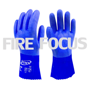PVC coated gloves, Model 1380, Synos brand - คลิกที่นี่เพื่อดูรูปภาพใหญ่