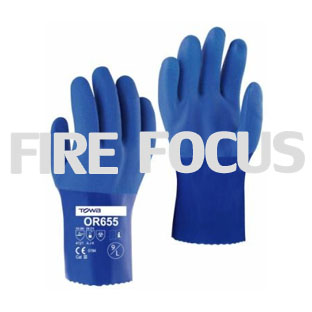 PVC coated gloves, model 655, Towa brand - คลิกที่นี่เพื่อดูรูปภาพใหญ่