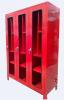 Fire Suits Cabinet size 180x160x43 cm. Safety Glass 4 mm.
