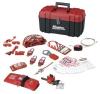 Personal Lockout Kits แบบกล่อง สำหรับงานไฟฟ้าและท่อ รุ่น 1457VE410KA ยี่ห้อ Master LOCK