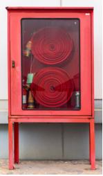 Double Fire Hose Cabinet Outdoor Type 80x110x30 cm. Surface Type - คลิกที่นี่เพื่อดูรูปภาพใหญ่