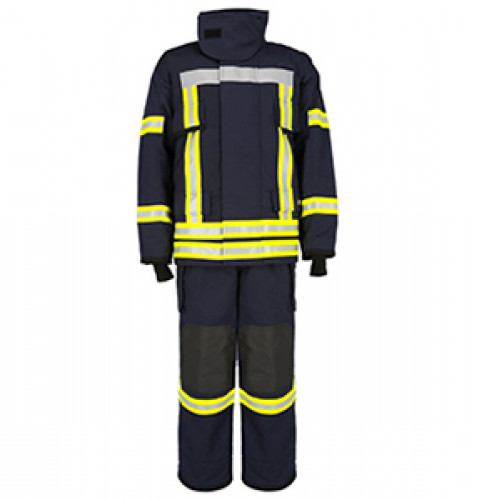 ชุดเสื้อ-กางเกง พนักงานดับเพลิงแบบ ผ้า 3 ชั้น FRC รุ่น FireBrave ยี่ห้อ IST - คลิกที่นี่เพื่อดูรูปภาพใหญ่