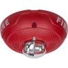 SYSTEMSENSOR Speaker / Strobe, Ceilling, Selectable Cendela, Red model.SPSCRL