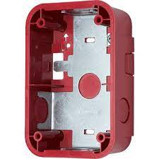 SYSTEMSENSOR Wall Surface Mount Back Box Compact, Red model.SBBGRL - คลิกที่นี่เพื่อดูรูปภาพใหญ่