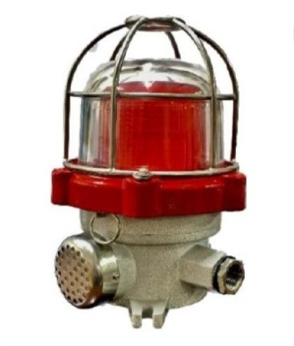 BMG รุ่น DOB120-24 ROTATING RED 24VDC WITH ALARM SIREN120dB - คลิกที่นี่เพื่อดูรูปภาพใหญ่