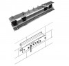 KUMWELL GBDL-202 Ground Bar with Twin Disconnecting Link (For EB) 20 Terminals, Dimension 1350x90x90