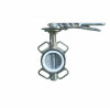 ARITA รุ่น SBF-T16L Wafer Type Butterfly Valve Body/DISC SS316PTFE UNIVERSAL FLANGE LEVER OPER Size