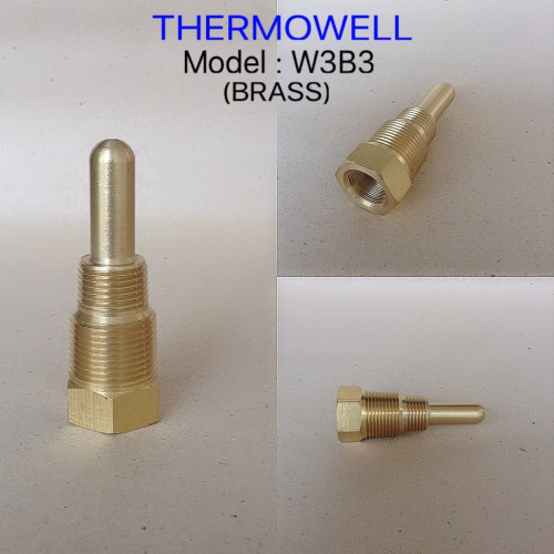 WEKSLER รุ่น W3B3  THERMOWELL (BRASS) - คลิกที่นี่เพื่อดูรูปภาพใหญ่