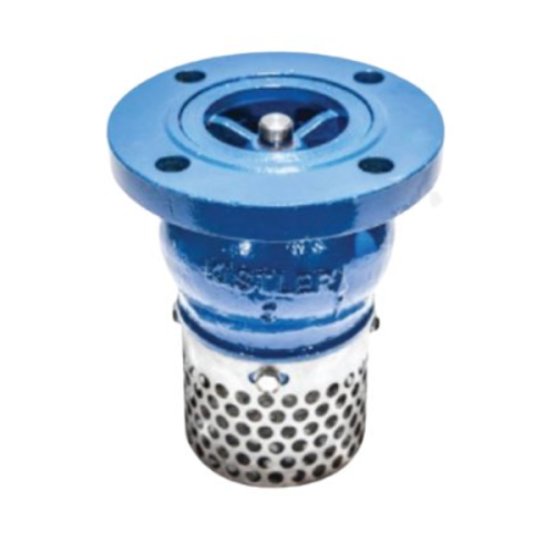 KISTLER รุ่น FV-803 Foot Valve Ductilelron Flange PN10 Strainer SUS304, 2.1/2" - คลิกที่นี่เพื่อดูรูปภาพใหญ่