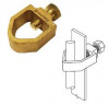 KUMWELL GXCT 127 - 2512 Ground Rod to Copper Tape Clamp Rod Dia. = 1/2"(12.7 mm), Max. Tape 25x12 mm