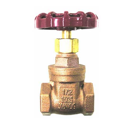 MUELLER รุ่น 0150-SB Bronze Non Rising stem ,300psi WOG NPT Screwed Size2