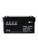 ACCU BATTERY รุ่น AC12650 12V 65Ah  แบตเตอรี่แห้ง