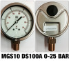 NUOVA FIMA รุ่น MGS10 DS100A Pressure Guage (นํ้ามัน) Size 1/2
