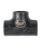 JEF สามทางเชื่อมเหล็ก #40(SML) Size 1"