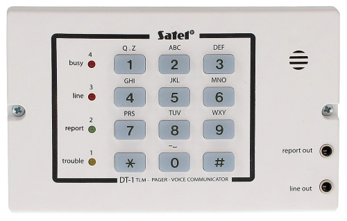 ระบบแจ้งเหตุฉุกเฉินด้วยเบอร์โทร   รุ่น  DT1 ยี่ห้อ Satel Telephone Dailer - คลิกที่นี่เพื่อดูรูปภาพใหญ่
