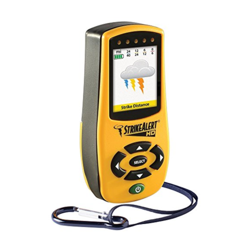 STRIKE ALERT HD Personal Lightning Detector Pager - คลิกที่นี่เพื่อดูรูปภาพใหญ่