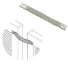 KUMWELL LZFCB 504001 Flexible Copper Braid Bond with Tinned (1 Hole) Amp Rating = 200 A, Length 400