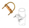 KUMWELL GXCTW 50-120 Ground Rod or Pipe to Two Cable Clamp Pipe Size = 2", Cable Size 95-120 sq.mm