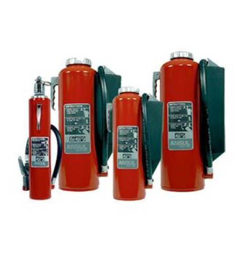 ANSULl Red Line ABC Dry Chemical Cartridge Fire Extinguisher · UL Rating - คลิกที่นี่เพื่อดูรูปภาพใหญ่