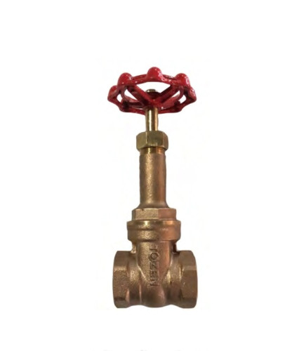 TOZEN รุ่น R-GGV Bronze Gate Valve Rising, Screwed Bonnet Stem Size 2" - คลิกที่นี่เพื่อดูรูปภาพใหญ่
