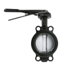 CRANE รุ่น F656L Semi-Lugged Wafer Pattern Lever Operated Butterfly Valves PN16