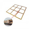 KUMWELL GRPL 993 Ground Plate Lattice Copper Dimension 900x900x3 mm.
