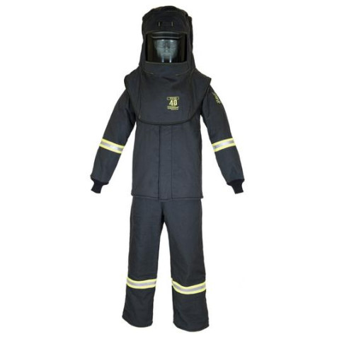 Arc Flash Personal Protection Equipment Kits are available in an ATPV rating of 40 cal/cm2. - คลิกที่นี่เพื่อดูรูปภาพใหญ่