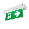 DYNO รุ่น X2H-S10N-2D (1142), RECESS EXIT, LED 10W, 3 HRS.(รุ่นฝังฝ้า ป้ายบอกทาง 2 ด้าน)