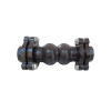 TOZEN รุ่น TWINFLEX-S20 ข้อต่ออ่อนยางลอนคู่แบบเกลียว