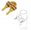 KUMWELL GXCTC 50 - 253 U-Bolt Rod Clamp Rod Dia. = 50 mm, Tape Size 25x3 mm