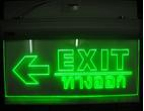 LED lamp Exit Sign Emergency Light  2-side, 2-hour : F5 model - คลิกที่นี่เพื่อดูรูปภาพใหญ่