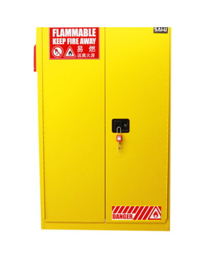 SAI-U รุ่น SC0045Y FLAMMABLE CABINET Manual Closing ตู้เก็บสารเคมี 45 Gal FM - คลิกที่นี่เพื่อดูรูปภาพใหญ่