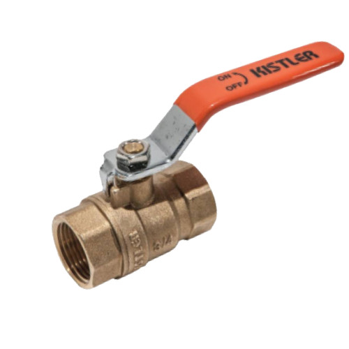 KISTLER รุ่น BV600L Ball Valve Brass 600PSI (Full Bore) Screwed Size 2-1/2" - คลิกที่นี่เพื่อดูรูปภาพใหญ่