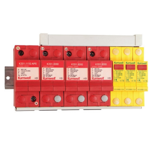 KUMWWELL รุ่น KZ0112.UN230.ds-3/1 Lighting and surge arrester spark gap + varistor 3-phase - คลิกที่นี่เพื่อดูรูปภาพใหญ่