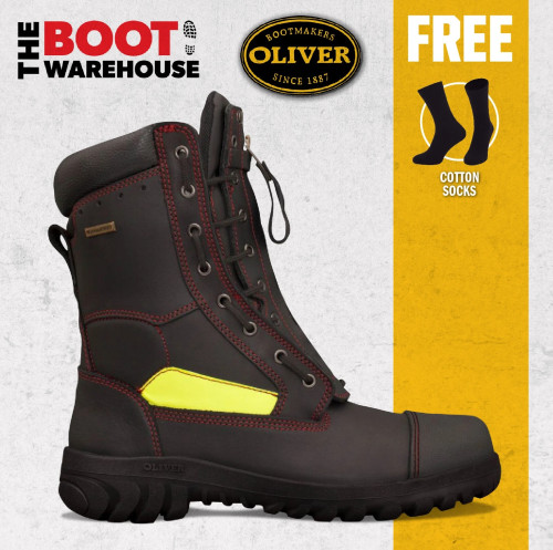 OLIVER 66495 Firefighter Boot Water-Proof Flame-Retardant - คลิกที่นี่เพื่อดูรูปภาพใหญ่